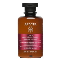 Apivita Womens Tonic Shampoo, Τονωτικό Σαμπουάν κατά της Τριχόπτωσης για Γυναίκες με Hippophae TC & Δάφνη 250ml