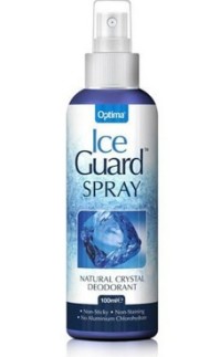 Optima Ice Guard Σπρέι Αποσμητικό Σπρέι κατά των βακτηριδίων & της κακοσμίας, δεν αφήνει λεκέδες στα ρούχα 100ml