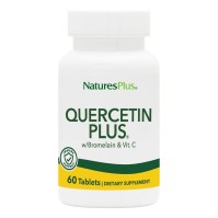 Natures Plus Quercetin Plus With Vitamin C Bromelain 60tab (Αλλεργίες - Αλλεργική Ρινίτιδα - Καρδιά)
