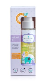 Pharmasept Baby Care Baby Natural Oil Βρεφικό Λάδι για Σώμα & Πρόσωπο, 100ml