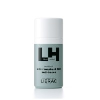 Lierac Homme Deodorant Ανδρικό Αποσμητικό με 48 Ωρη Δράση κατά του Ιδρώτα Χωρίς Ίχνη, 50ml