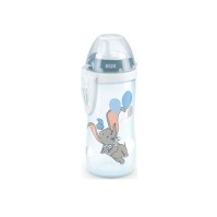 Nuk Kiddy Cup Disney Classic Dumbο Μπλε Παγουράκι με Ρύγχος 12m+ 300ml
