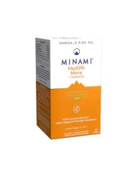 Minami MorEPA Move + Curcumin Συμπλήρωμα Διατροφής Με Ωμέγα-3 & Κουρκουμίνη 60 Μαλακές Κάψουλες