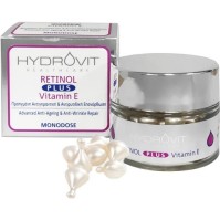 Hydrovit Retinol Plus Vitamin E Monodoses Αντιγηραντικός Ορός Προσώπου με Βιταμίνη Ε σε Μονοδόσεις, 60caps