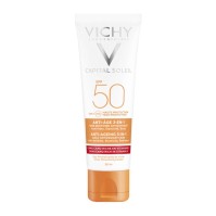 Vichy Capital Soleil Anti-Ageing SPF50+ Αντηλιακή Αντιγηραντική Κρέμα Προσώπου 50ml