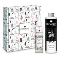 Messinian Spa Christmas Box Black Truffle Shower Gel 300ml + Hair & Body Mist 100ml