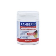 Lamberts Turmeric Fast Release Συμπλήρωμα Διατροφής Από Κουρκουμίνη 10.000mg Υγεία Ήπατος - 60tabs