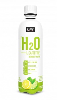 QNT H2O L-Carnitine Συμπλήρωμα Διατροφής με Καρνιτίνη και Γεύση Lemon Lime 500ml