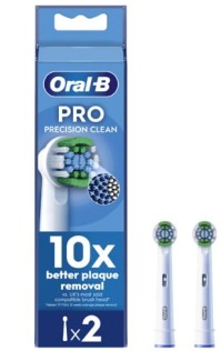 Oral-B Pro Precision Clean Ανταλλακτικά Ηλεκτρικής Οδοντόβουρτσας, 2τεμ