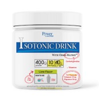 Power Health Isotonic Drink Powder Συμπλήρωμα Διατροφής με Υδατάνθρακες, Βιταμίνες & Ηλεκτρολύτες για Ενυδάτωση & Ενέργεια σε Σκόνη με Γεύση Lime 400gr