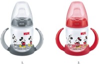 Nuk First Choice Plus Εκπαιδευτικό Μπιμπερό 6-18m 150m Κόκκινο Minie ή Γκρι Mickey 1τεμ.
