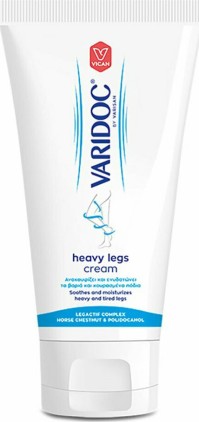 Vican Varidoc Heavy Legs Cream, Ανακουφίζει & Ενυδατώνει τα Βαριά & Κουρασμένα Πόδια, 150ml