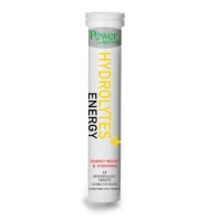 Power Health Hydrolytes + Energy: Συμπλήρωμα Διατροφής με Ηλεκτρολύτες, Ενέργεια & Ενυδάτωση 17 Δισκία