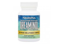 Natures Plus Dreaminol Tri-Phase Melatonin Complex Sustained Release για την Αϋπνία, 30 tabs