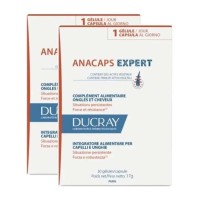 Ducray Anacaps Expert Συμπλήρωμα Διατροφής Kατά Της Χρόνιας Τριχόπτωσης, 2x30caps