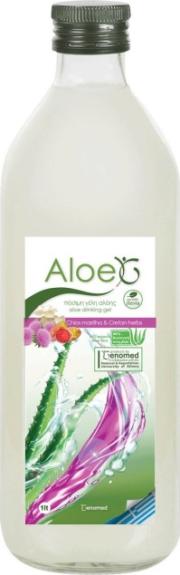 Genomed Aloe G Πόσιμη Γέλη Αλόης, Μαστίχα Χίου & Κρητικά Βότανα 1000ml