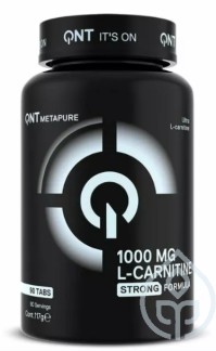 QNT L-Carnitine Strong  Formula Συμπλήρωμα Διατροφής με Καρνιτίνη 1000mg 90 ταμπλέτες