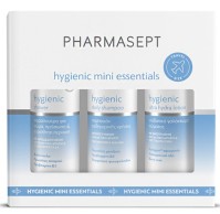 Pharmasept Baby Hygienic Mini Essentials Σετ Περιποίησης Hygienic (Daily Shampoo Σαμπουάν 100ml, Hygienic Shower Αφρόλουτρο 100ml & Hygienic Ultra Hydra Lotion Λοσιόν Σώματος  80ml)