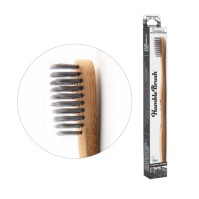 ΤHE HUMBLE CO. BRUSH - ADULT CHARCOAL - BLACK SOFT