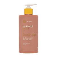 Panthenol Extra Bare Skin 3 in 1 Cleanser – Αφρόλουτρο & Σαμπουάν για Πρόσωπο, Σώμα & Μαλλιά 500ml