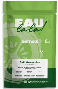 EAU la la! DETOX – Φυτικό Συμπλήρωμα Διατροφής για Αποτοξίνωση 1 φακελάκι 12 τεμαχίων (αναβράζοντα)
