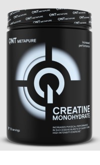 QNT Creatine Monohydrate Pure Συμπλήρωμα διατροφής με σκόνη μονοϋδρικής κρεατίνης 300gr