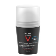 Vichy Homme 48h Deodorant Roll-on για Ευαίσθητες Επιδερμίδες, 50ml