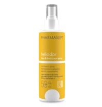 Pharmasept Heliodor Αντηλιακό Spray Προσώπου & Σώματος SPF50, 165g