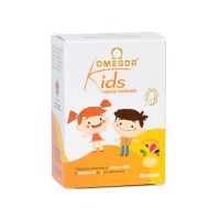 Uga Omegor Kids Ιχθυέλαιο Κατάλληλο για Παιδιά 60 μασώμενες ταμπλέτες