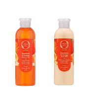 Fresh Line Promo Mandarin & Orange Σετ Καθαρισμού με Αφρόλουτρο 200ml & Κρέμα Σώματος 200ml