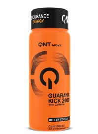 QNT Guarana Kick 2000mg Shot Συμπλήρωμα Διατροφής με Καφεΐνη & Γκουαρανά 80ml.