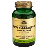 Solgar Saw Palmetto Berry Extract Συμπλήρωμα Διατροφής για την Καλή Υγεία του Προστάτη - Ιδανικό για Διαταραχές Ούρησης, 60veg.capsS
