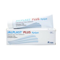 Jalplast Plus Επουλωτική Κρέμα Με Υαλουρονικό Οξύ & Ισχυρή Αντιμικροβιακή Δράση 100gr