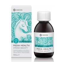 Agan Pedia Health Strong Immunity Syrup 150ml (Ενίσχυση της Άμυνας του Οργανισμού - Προστασία από Ιώσεις & Κρυολογήματα - Κατάλληλο & για Παιδιά)