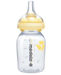 Medela πλαστικό μπιμπερό Calma Feeding System 150ml 0m+ 008.0482