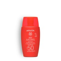 Apivita Λεπτόρρευστη Kρέμα Προσώπου Dry Touch 50ml, SPF50+