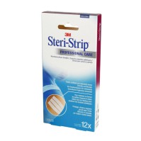 3M Steri Strip Αυτοκόλλητες Ταινίες Συγκράτησης Δέρματος (6mm x 75mm) 12τμχ.