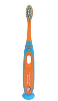 Frezyderm SensiTeeth Kids Toothbrush Soft Πορτοκαλί – Μαλακή Παιδική Οδοντόβουρτσα 7+ Ετών 1τμχ