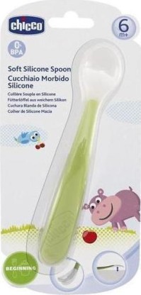 CHICCO ΚΟΥΤΑΛΙ ΣΙΛΙΚΟΝΗΣ SOFT 6m+ ΠΡΑΣΙΝΟ