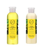 Fresh Line Promo Lemon & Grapefruit Σετ Καθαρισμού με Αφρόλουτρο 200ml & Κρέμα Σώματος 200ml