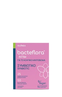 OLONEA Bacteflora ΙΝΤΙΜ 14caps (Συμπλήρωμα Διατροφής με Προβιοτικά & Πρεβιοτικά για το Κολπικό Μικροβίωμα)