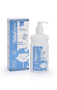 Babyderm Dermatopia Bath Cream Ενυδατική Κρέμα Καθαρισμού Κεφαλής & Σώματος για Ατοπικά & Πολύ Ξηρά Δέρματα 300ml