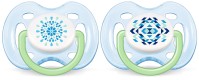 Avent Freeflow Μοντέρνες Πιπίλες 0-6m Γαλάζιο Χρώμα SCF180/25 2τμχ