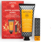 Apivita Promo Pack Winter Wonders Honey Επανόρθωση Χεριών & Χειλιών:Κρέμα Χεριών Εντατικής Ενυδάτωσης Πλούσιας Υφής 50ml & Lip Care Μέλι 4.4gr