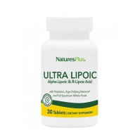 Natures Plus Lipoic Ultra Πρωτοποριακή Αντιοξειδωτική - Αντιγηραντική Φόρμουλα με Αναζωογονητικές Ιδιότητες  30 ταμπλέτες