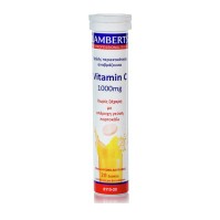 Lamberts Vitamin C 1000mg Αναβράζουσες Ταμπλέτες Πορτοκάλι Ενίσχυση Ανοσοποιητικού - 20tabs