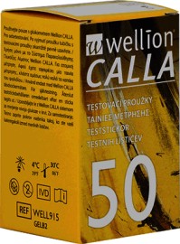 Wellion Calla Ταινίες Μέτρησης Σακχάρου, 50 Τεμ