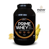 QNT Prime Whey - 100 % Whey Isolate & Concentrate Blend Banana 2 kg