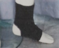 KAPPA CARE ORTHOPAEDICS ΕΠΙΣΤΡΑΓΑΛΙΔΑ ΕΛΑΣΤΙΚΗ ΜΑΥΡΗ XX LARGE >38cm (20701)