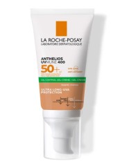 La Roche Posay Anthelios UVMUNE 400 Oil Control Gel Cream Tinted SPF50+ Αντηλιακή Κρέμα Προσώπου με Χρώμα Για Ματ Αποτέλεσμα 50ml